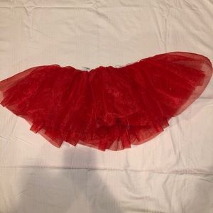 Red Girls Tutu